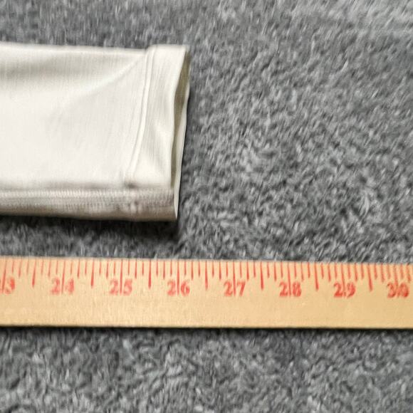 Nike Pro Warm Tights Mens Small White Media Pocket Gym Workout Activewear - Picture 9 of 9